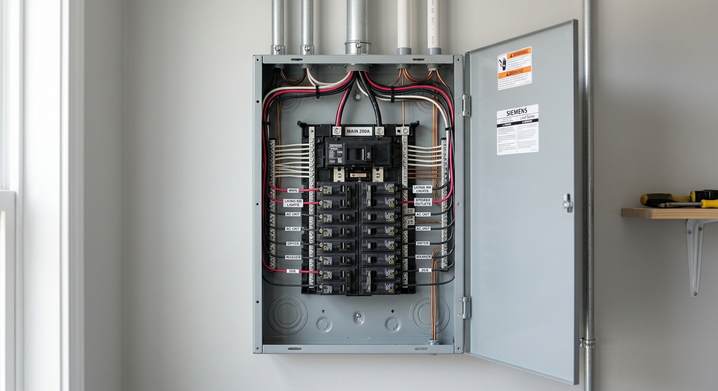Electrical panel upgrade